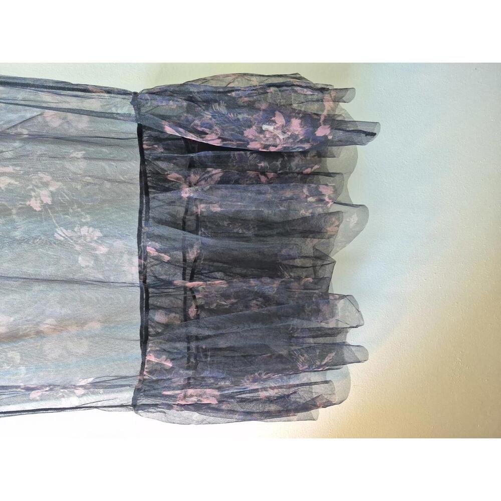 Free People Printed Sheer Midi Slip - Picture 3 of 5